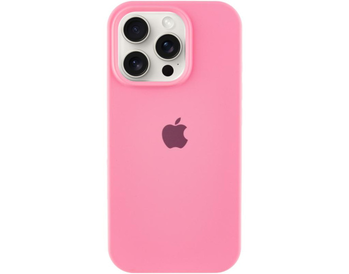 Чехол-силикон оригинал Full Soft Matte iPhone 16 Pro Max (Розовый / Pink)