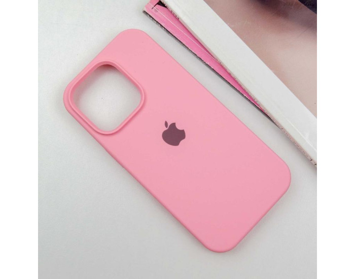 Чехол-силикон оригинал Full Soft Matte iPhone 16 Pro Max (Розовый / Pink)