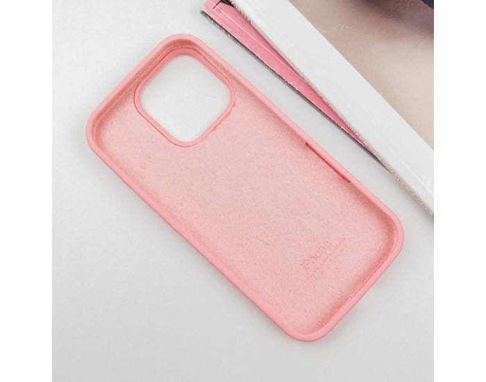 Чехол-силикон оригинал Full Soft Matte iPhone 16 Pro Max (Розовый / Pink)