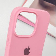 Чехол-силикон оригинал Full Soft Matte iPhone 16 Pro Max (Розовый / Pink)