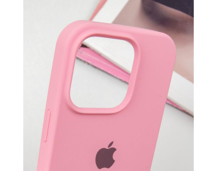 Чехол-силикон оригинал Full Soft Matte iPhone 16 Pro Max (Розовый / Pink)