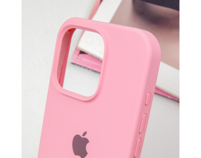 Чехол-силикон оригинал Full Soft Matte iPhone 16 Pro Max (Розовый / Pink)