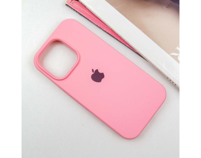 Чехол-силикон оригинал Full Soft Matte iPhone 16 Pro Max (Розовый / Light pink)