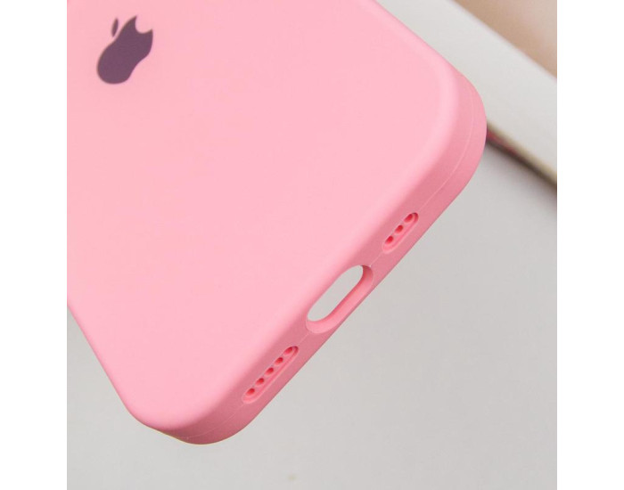 Чехол-силикон оригинал Full Soft Matte iPhone 16 Pro Max (Розовый / Light pink)