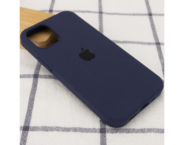 Чехол-силикон оригинал Case Ful Protective iPhone 12 Pro /12 (Темно-синий / Midnight blue)