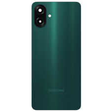 Задняя панель корпуса для Samsung A075 Galaxy A07 4G, зелёный (Dark Green) со стеклом камеры, оригинал