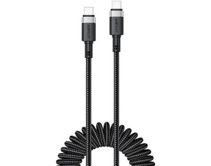 Кабель USB-C Acefast C14-03 Data Cable Type-C to Type-C (60W/1.2m) черный