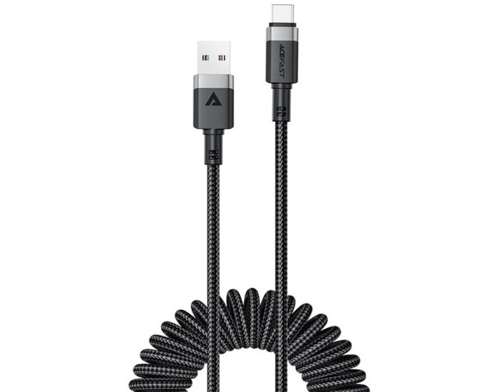 Кабель USB Acefast C14-04 USB to Type-C (3A/1.2m) чорний