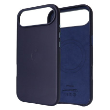 Чехол кожаный Leather Case MagSafe and Animation iPhone Air, Blue
