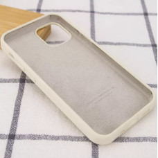 Чехол-силикон оригинал Case Ful Protective iPhone 12 Pro /12 (Бежевый / Antigue White)