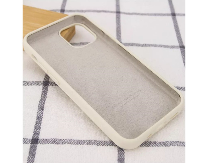 Чехол-силикон оригинал Case Ful Protective iPhone 12 Pro /12 (Бежевый / Antigue White)