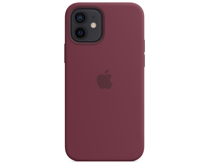 Чехол-силикон оригинал Full Soft Matte iPhone 12 /12 Pro, Plum