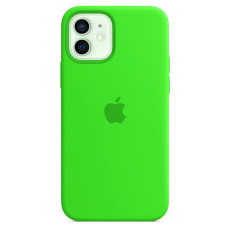 Чехол-силикон оригинал Full Soft Matte iPhone 12 /12 Pro, Party green