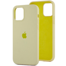 Чехол-силикон оригинал Full Soft Matte iPhone 12 /12 Pro, Mellow yellow