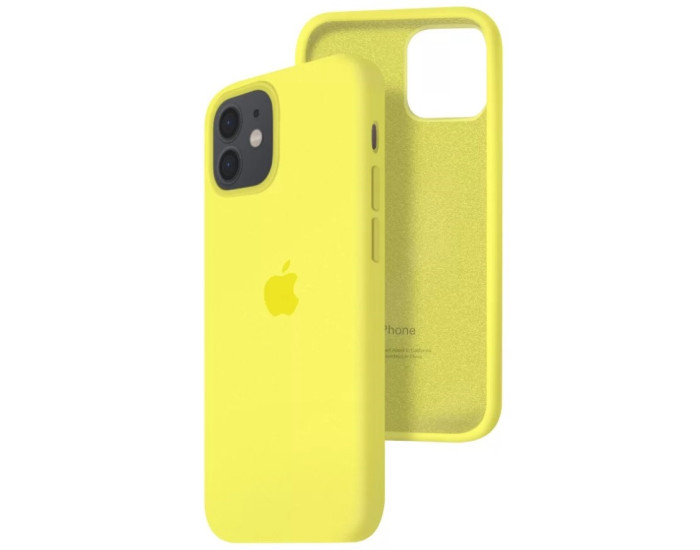 Чехол-силикон оригинал Full Soft Matte iPhone 12 /12 Pro, Flash