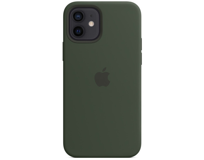 Чехол-силикон оригинал Full Soft Matte iPhone 12 /12 Pro, Cyprus green