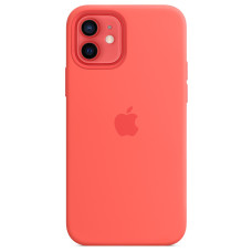 Чехол-силикон оригинал Full Soft Matte iPhone 12 /12 Pro, Coral