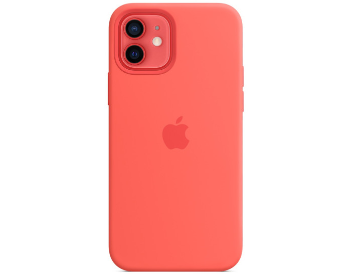 Чехол-силикон оригинал Full Soft Matte iPhone 12 /12 Pro, Coral