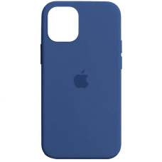 Чехол-силикон оригинал Full Soft Matte iPhone 12 /12 Pro, Blue