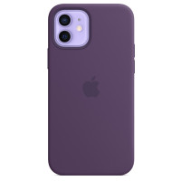 Чехол-силикон оригинал 100% Full Soft Matte iPhone 12 /12 Pro, Amethyst