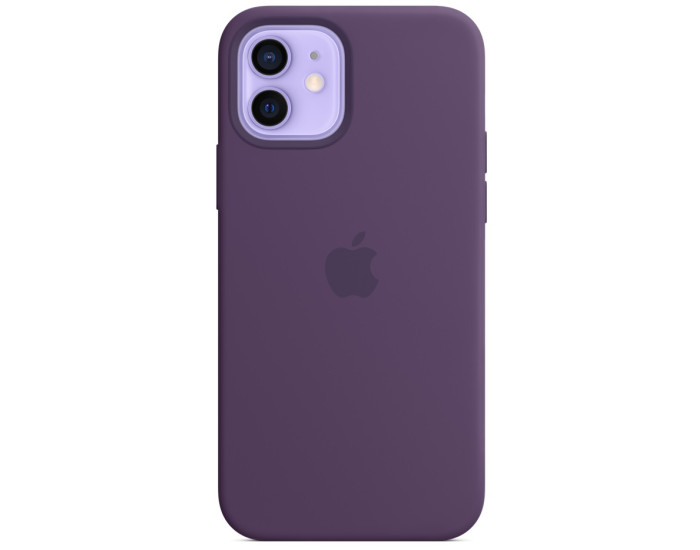 Чохол-силікон оригінал 100% Full Soft Matte iPhone 12 /12 Pro, Amethyst