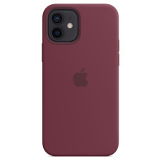 Чехол-силикон оригинал Full Soft Matte iPhone 12 /12 Pro, Plum