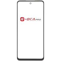 Стекло фронтальное с OCA-пленкой Xiaomi Redmi 15 4G/5G, черное, G+OCA PRo