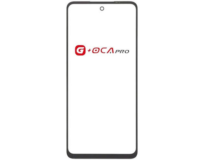 Скло фронтальне з OCA-пленкой Xiaomi Redmi 15 4G/5G, чорне, G+OCA PRo