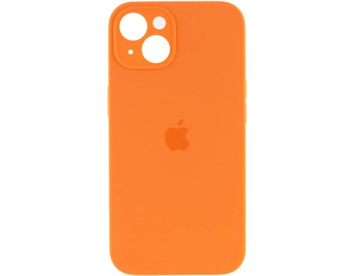 Чехол-силикон оригинал Full Camera Soft Matte iPhone 13, Kumquat