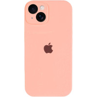 Чохол-силікон оригінал Full Camera Protective (AA) iPhone 13 (Помаранчевий / Cantaloupe)