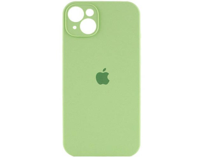 Чехол-силикон оригинал Full Camera Soft Matte iPhone 13, Fresh green