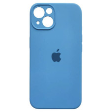 Чехол-силикон оригинал Full Camera Soft Matte iPhone 13, Cornflower