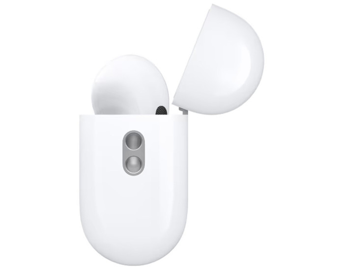 Беспроводные наушники AirPods Pro 2 (ANC) (USB-C) AAA Wireless Charging Case for Apple  (уценка,мятая упаковка) белые