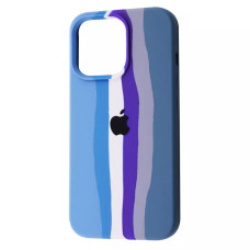 Чехол-силикон оригинал Colorfull Full Cover Soft Matte iPhone 13, Blue (1)