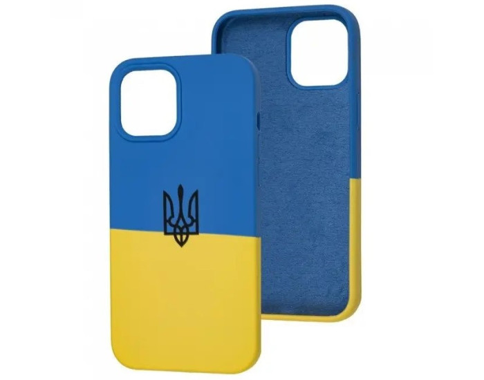 Чехол-силикон оригинал Full Soft Matte Ukraine iPhone 13