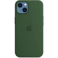 Чехол-силикон оригинал Full Soft Matte iPhone 13 (Зеленый / Cyprus Green)