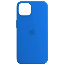 Чехол-силикон оригинал Full Soft Matte iPhone 13, Capri blue