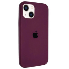 Чехол-силикон оригинал Square Cover Soft Matte Full Camera iPhone 13 Mini, Marsala