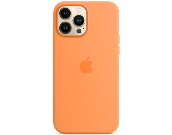 Чехол-силикон оригинал Silicone Case with MagSafe+Animation iPhone 13 Pro, Marigold