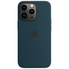 Чехол-силикон оригинал 100% Full Soft Matte iPhone 13 Pro, Abyss blue