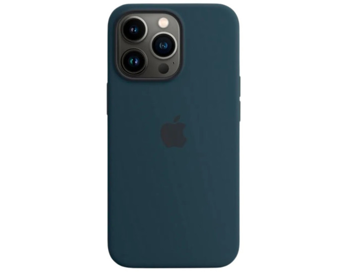 Чехол-силикон оригинал 100% Full Soft Matte iPhone 13 Pro, Abyss blue
