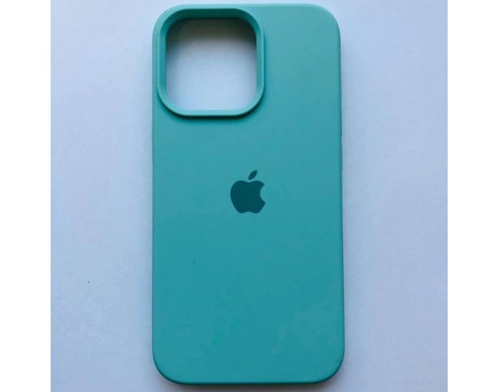 Чехол-силикон оригинал Full Soft Matte iPhone 13 Pro, Ice sea blue
