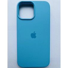 Чехол-силикон оригинал Full Soft Matte iPhone 13 Pro, Capri blue