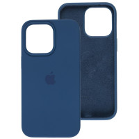 Чехол-силикон оригинал Full Soft Matte iPhone 13 Pro, Blue cobalt