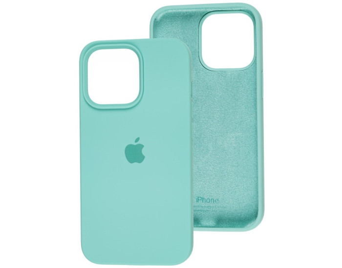 Чехол-силикон оригинал Full Soft Matte iPhone 13 Pro, Light cyan