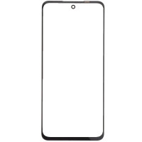 Стекло фронтальное с OCA пленкой Realme C55 /11 5G /12 /Harzo N55 /Oppo A58 /A98 5G /OnePlus Nord CE 3 Lite, черное с олеофобным покрытием, оригинал