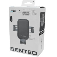 Автотримач з безпровідний зарядкою SENTEO SH-01 Drift 1 Wireless charging Auto clamping phone holder 15W Airvent mount