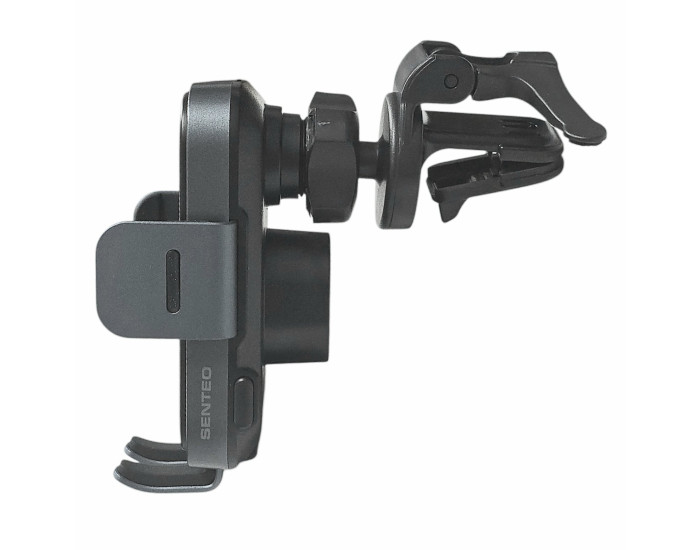 Автотримач з безпровідний зарядкою SENTEO SH-01 Drift 1 Wireless charging Auto clamping phone holder 15W Airvent mount