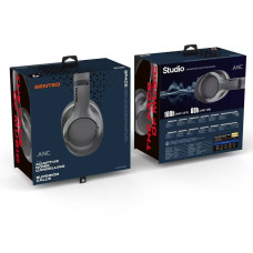 Бездротові навушники Bluetooth SENTEO (HSF-02) Space Studio, чорні
