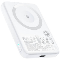 Портативная батарея (Power Bank) Acefast M25 PD20W MagSafe 5000mAh, белая